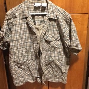 2 in one shirt and jacket shirt sleeve